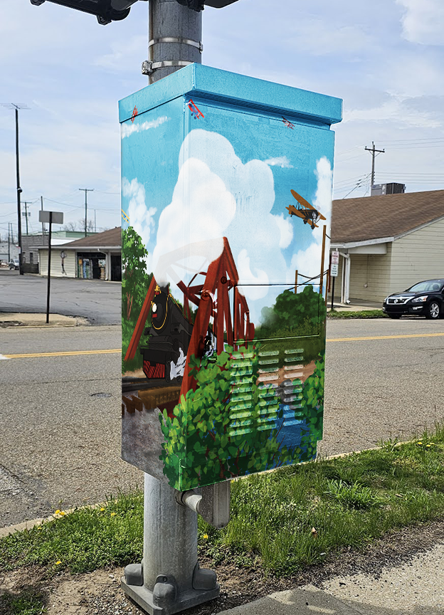 Utility Box Public Art Project — Experience Mount Vernon